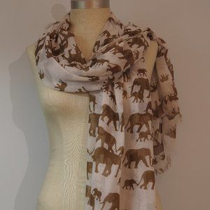 Elephant Fashion Scarf